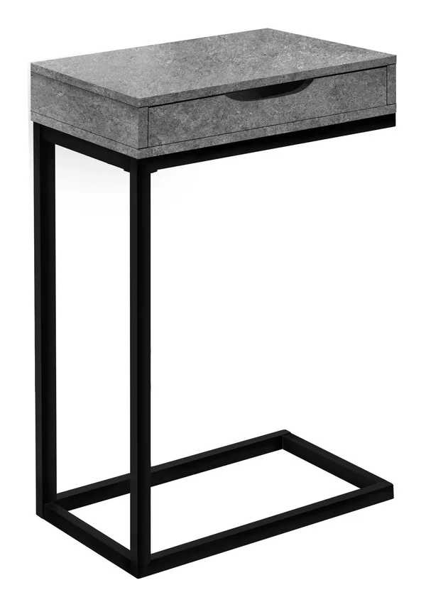 Monarch - Accent table - rectangular - gray