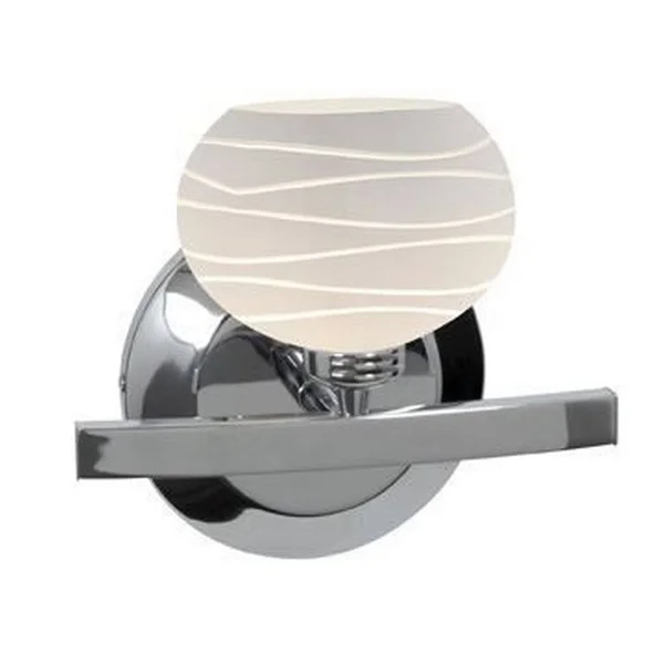Access Lighting-63811-79-CH/WHTLN-Sydney - One Light Wall/Bath Vanity