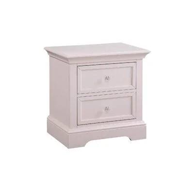 Rayna 2 - Drawer Nightstand in Pink Gold Flamingo Teen