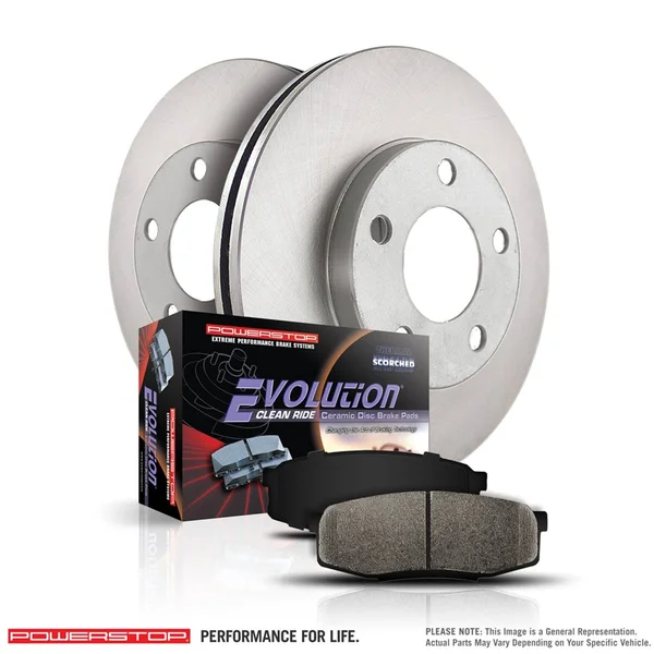 Ford Expedition Power Stop Autospecialty Front Brake Kit KOE1869