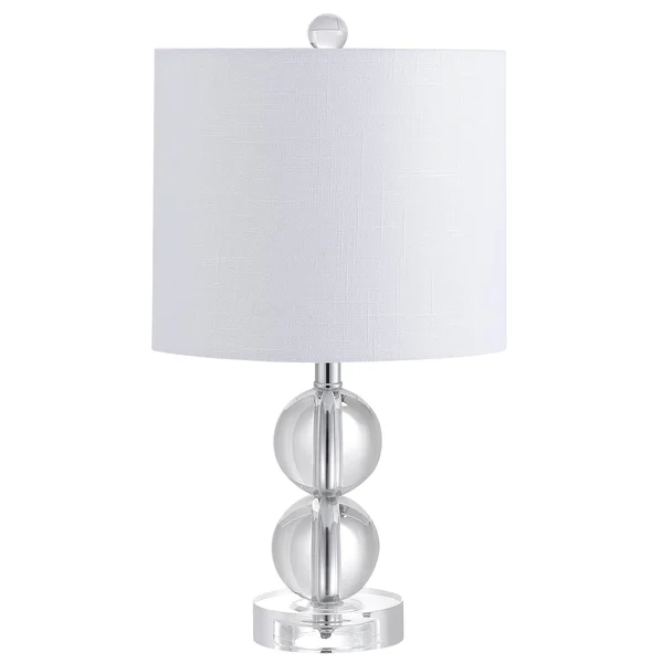 Jonathan Y Brooklyn 17.5x22 Crystal LED Table Lamp - Clear