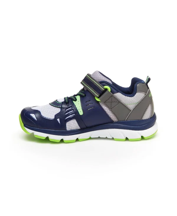 Stride Rite M2P Ashton - Boys 2.5 Youth Navy Sneaker W
