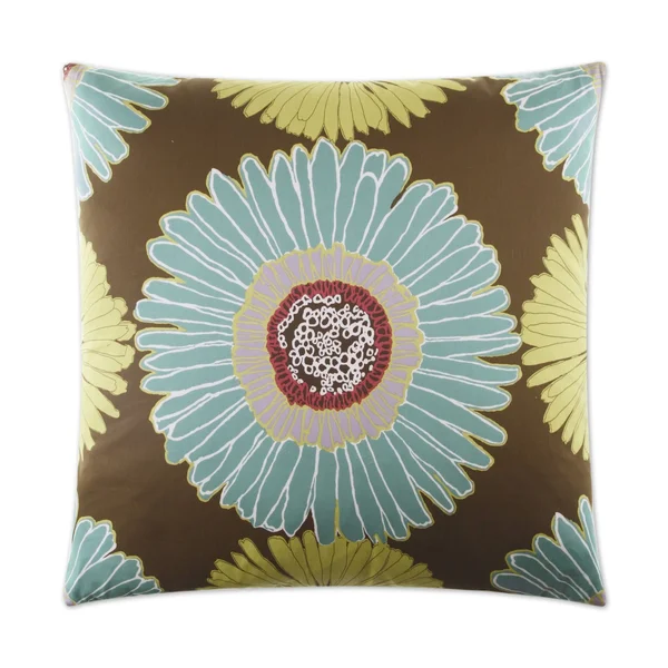 Canaan Company Sunshine Decorative Throw Pillow - Aqua