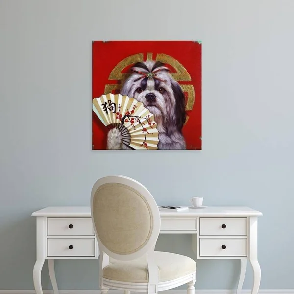 Easy Art Prints Lucia Heffernan's 'Eternal Companion' Premium Canvas Art (36 x 36)