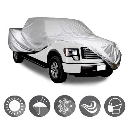 Weatherproof Car Cover - Fit 2013-2016 Nissan Frontier Desert Runner Crew Cab Pickup 4-Door