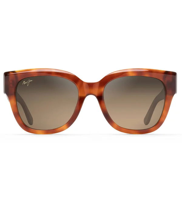 Maui Jim Siren Song Sunglasses Crystal w/ Hint of Pink - Maui Rose