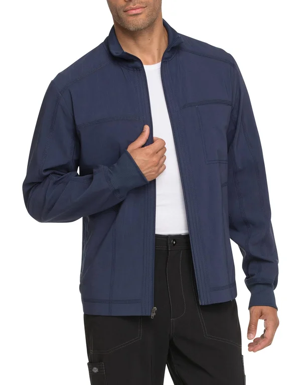 Dickies DK335 Men's Zip Front Jacket, D-Navy