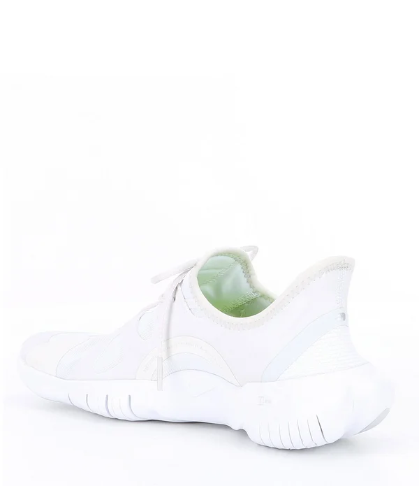 Nike Free RN 5.0 Running Shoe - Men's 9 White - Black, Black