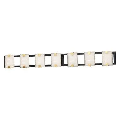 Hatch Dimmable LED Bath Bar Mercer41 Number of Lights: 7