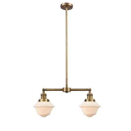 Calliope 2-Light Kitchen Island Pendant Breakwater Bay Finish: Oil Rubbed Bronze - Shade Color: Clear, Bulb Type: 3.5 Watt Vintag