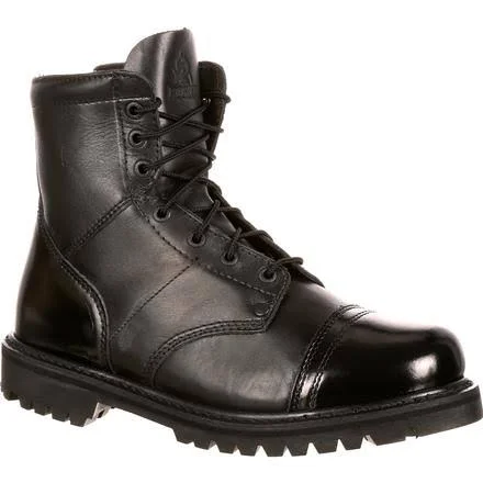 Rocky Side Zipper Jump Boot - Adult Size 6.5