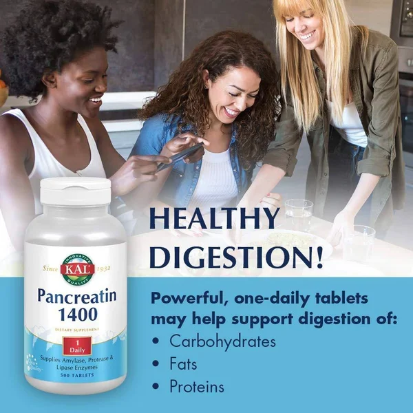 Kal Pancreatin 1400mg - 500 Tablet