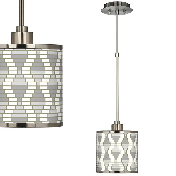 Stepping Out Giclee Glow Mini Pendant Light