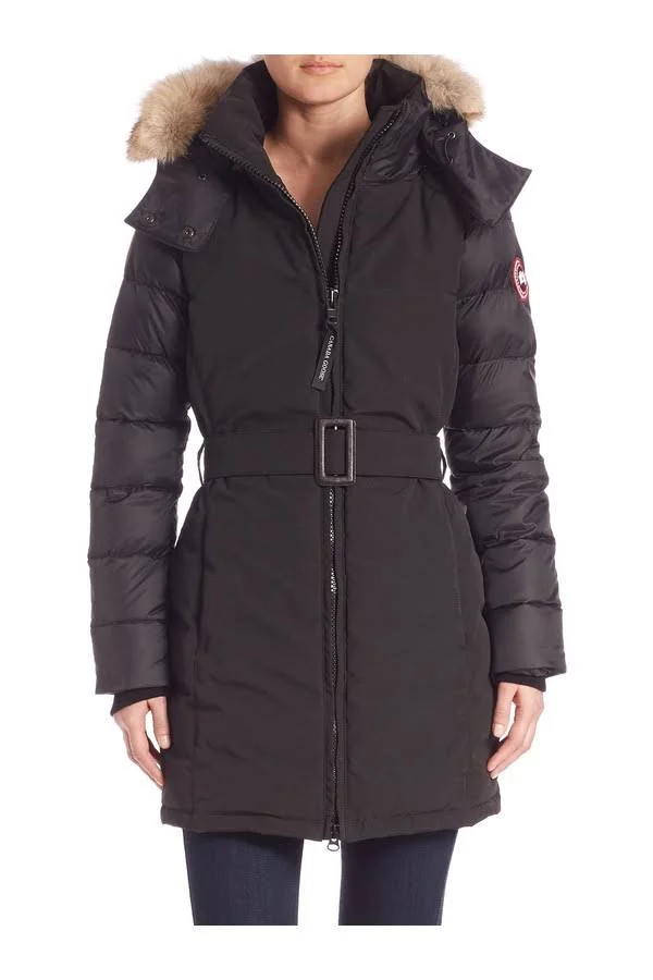 Canada Goose Women's Arctic Luxe Rowan Down Parka - Black - Size XXS