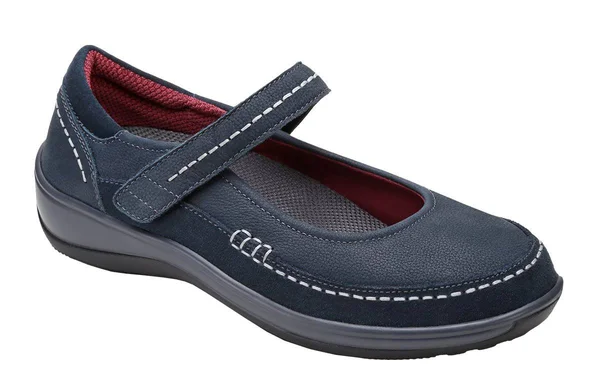 Women's OrthoFeet Athens Mary Jane - Size: 8, Blue