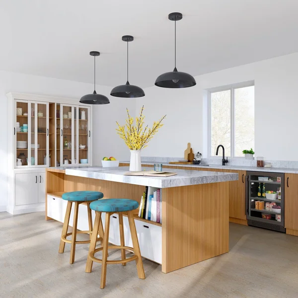 Park Harbor PHPL3221 Blackthorne 18x22 Wide Pendant - Matte Black