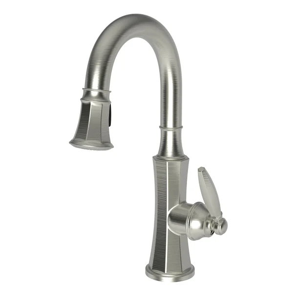 Newport Brass 1200-5223/15S Metropole Prep/Bar Pull Down Faucet Satin Nickel