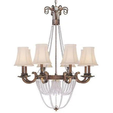 Classic Lighting Grace 8-Light Shaded Chandelier
