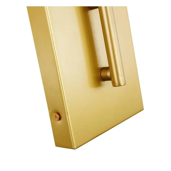 Ivy Terrace Matteo 1-Light Brass Wall Sconce, Size: White LD6172BR