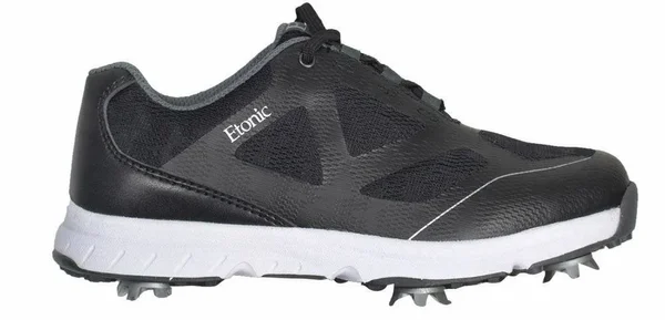 Etonic Lady Stabilizer Spiked Golf Shoes, Size: 8, Black