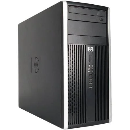 Refurbished HP 6200 TWR Desktop PC with Intel Core i5-2400 Processor, 8GB Memory, 250GB Hard Drive and Windows 10 Home (Monitor