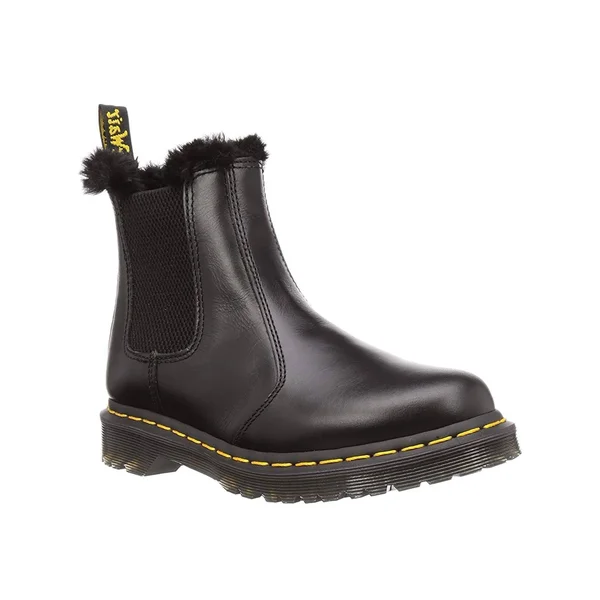 Dr. Martens Women's 2976 Leonore Boots, Dark Grey, 11 Medium US