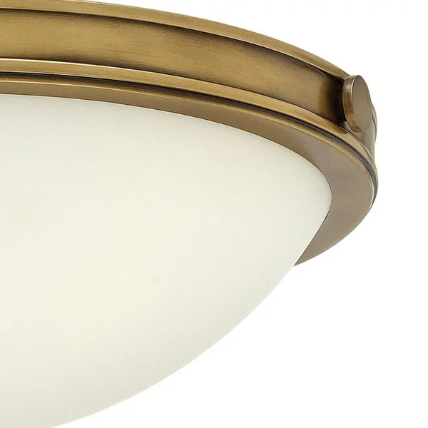 Hinkley Maxwell Flush Mount Ceiling Light - Antique Nickel 3783AN