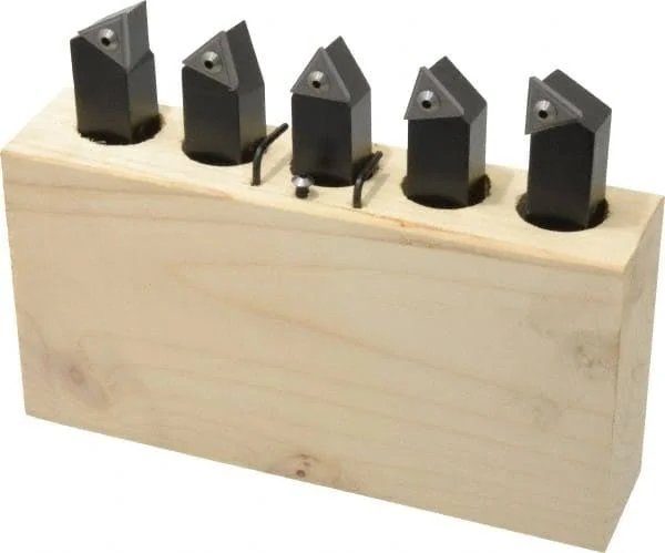 Value Collection 5/8 inch Shank Square Indexable Insert Tool Bit Set