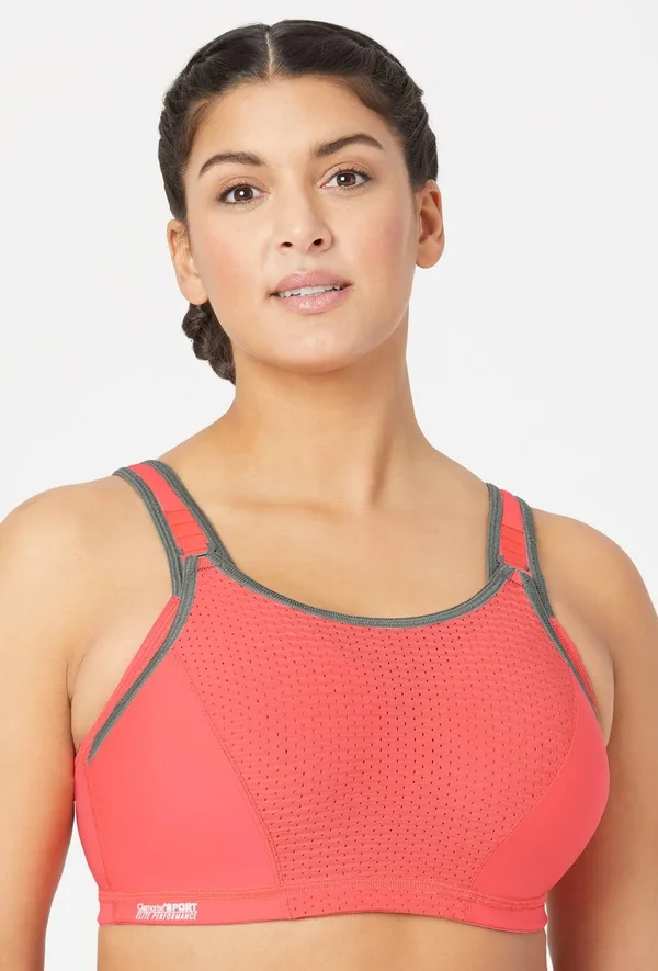 Glamorise White Underwire Sports Bra