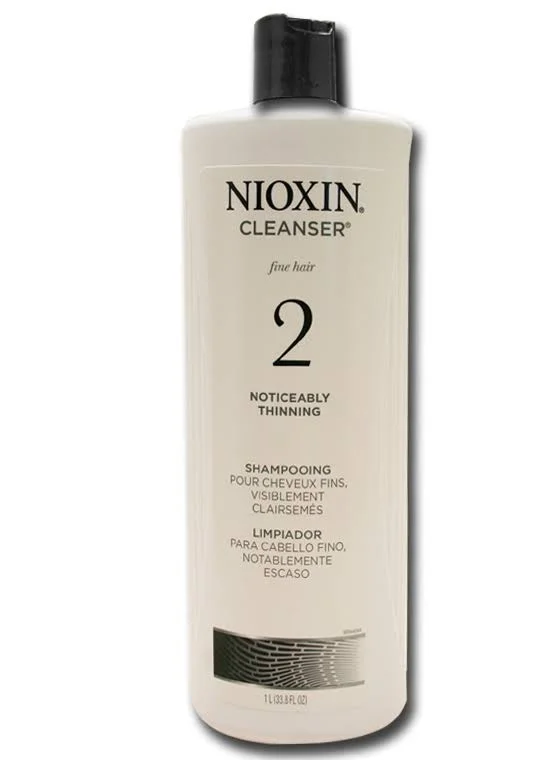 Nioxin System 2 Cleanser & Scalp Therapy Kit - 2 pack - 33.8 oz bottles