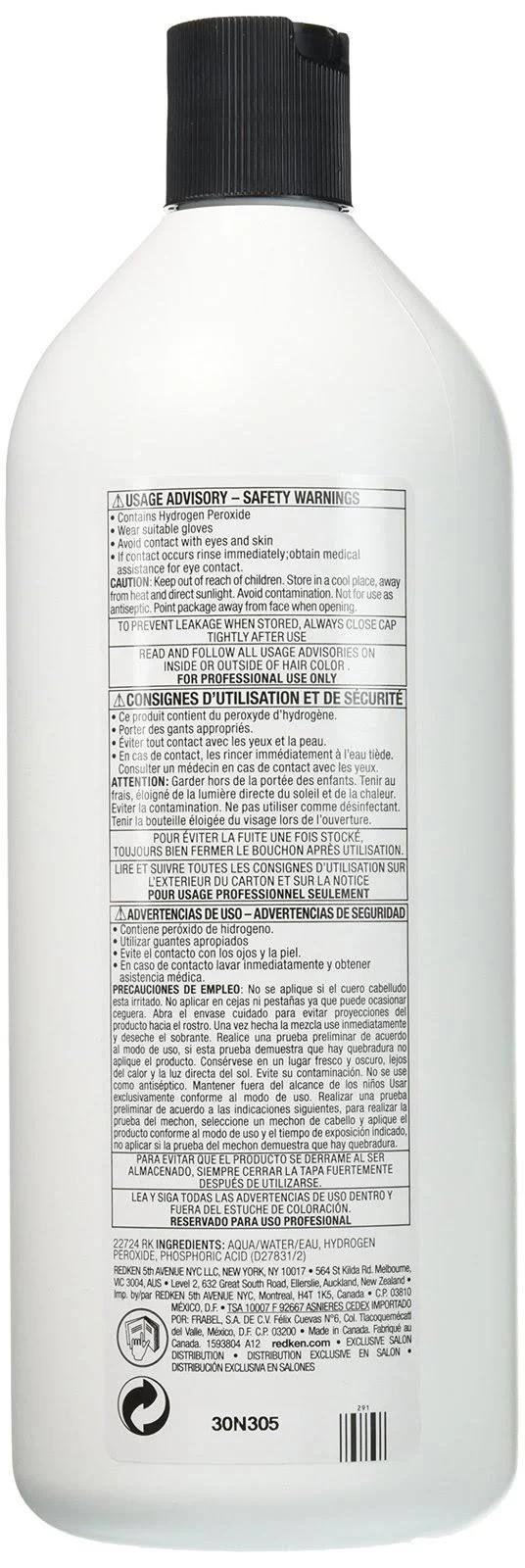 Redken Shades EQ Gloss Processing Solution 33.8 oz (1000 ml)