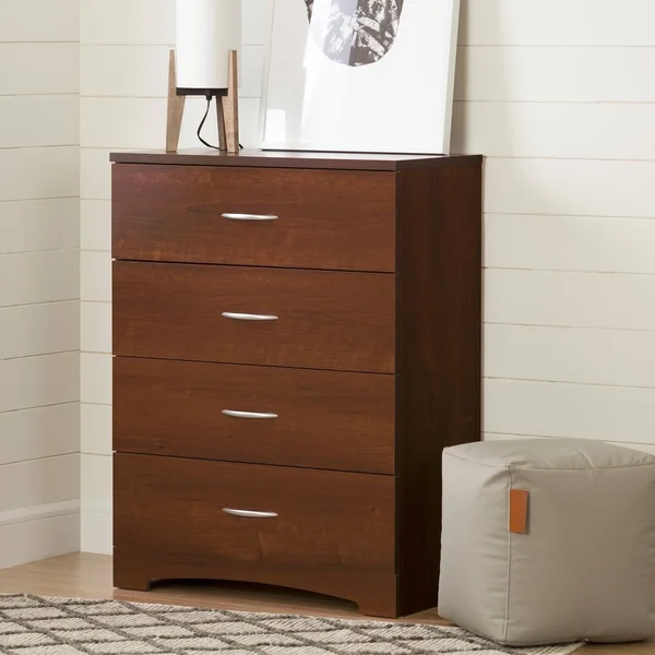 South Shore Step One 4-Drawer Chest Chocolate