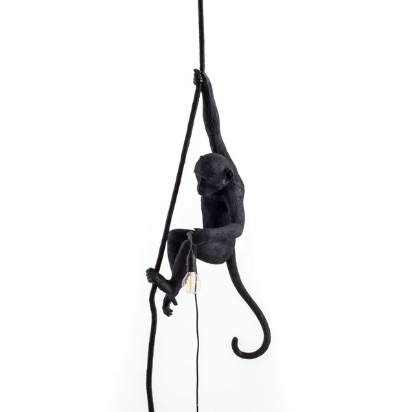 Seletti Monkey Lamp Pendant Lighting Black