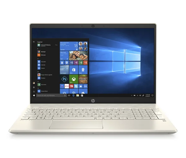 HP Pavilion Laptop 15-CW1074NR 15.6 inch with AMD Ryzen 3 3300U 8GB DDR4 1024GB 5400RPM HDD Windows 10 Home Laptop - Gold