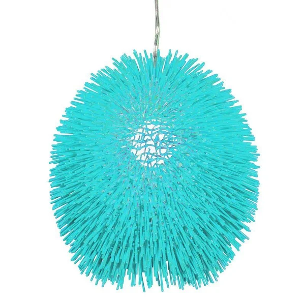 Varaluz Urchin 1-Light Super Red Pendant 169P01RE