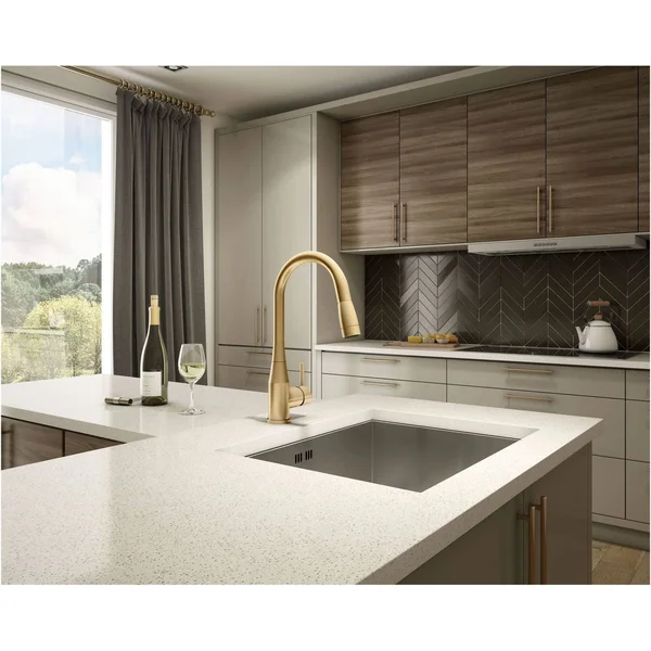 Symmons Sereno Pull Down Single Handle Kitchen Faucet