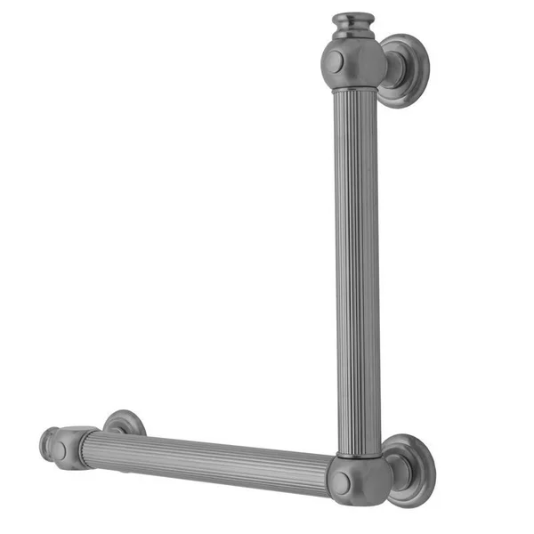 Jaclo G61-16H-32W-LH-AB Brass Luxury Grab Bar - Antique Brass