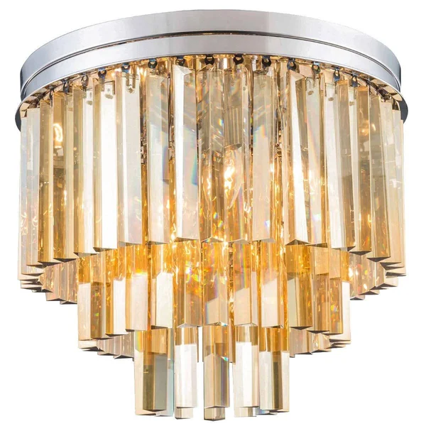 Elegant Lighting-1201F20MB-GT/RC-Sydney - 20 inch 9 Light Flush Mount