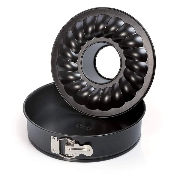 Kaiser Classic 2-Base Springform Pan - Black, 26 cm