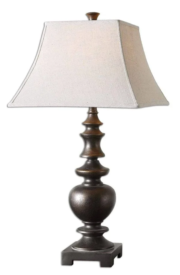 New Product Uttermost Verrone Bronze Table Lamp Sold by VaasuHomes