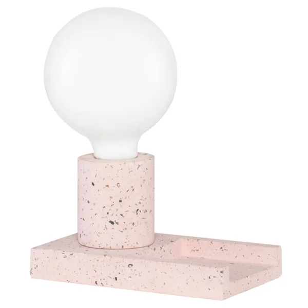 Nuevo Gloria Table Lamp, Bubble Gum Terrazzo