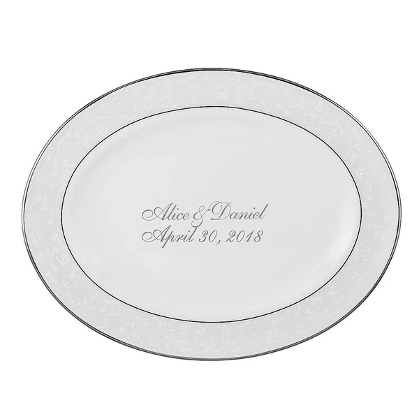 Opal Innocence 13" Oval Platter by Lenox
