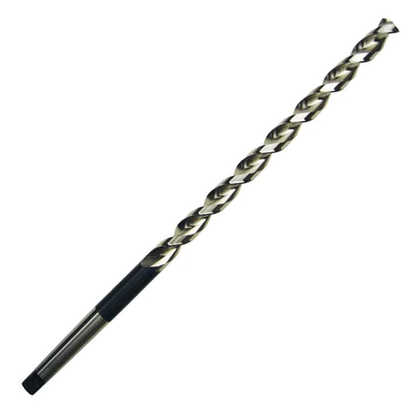 GUHRING 14.2mm - 2MT 130° Point High Speed Steel Taper Shank Drill Bit - Oxide Finish, 220mm Flute Length, 340mm OAL, Parabolic F