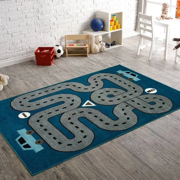 LR Home Whimsical Area Rug, 3&6x22 x 5&6