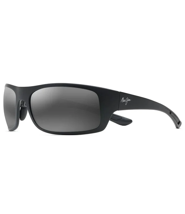 Maui Jim Men's Big Wave H440-15T Brown Rectangle Sunglasses