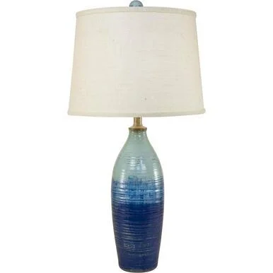 Harbor Breeze Blue Table Lamp