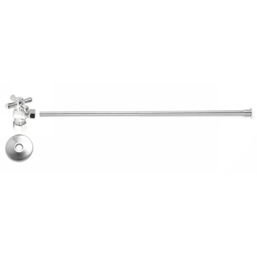 Mountain Plumbing MT482BX-NL/ORB Cross Handle Toilet Supply Kit - Angle - Oil Rubbed Bronze