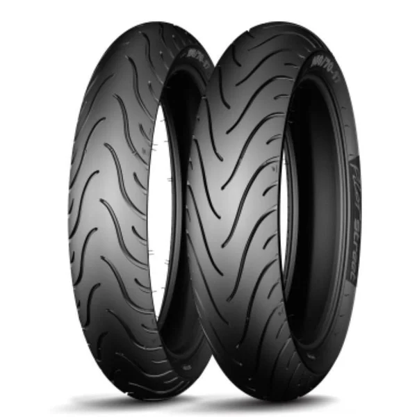 Michelin Pilot Street Motorcycle Tyre - 100/80 - 17 52S TL/TT Front