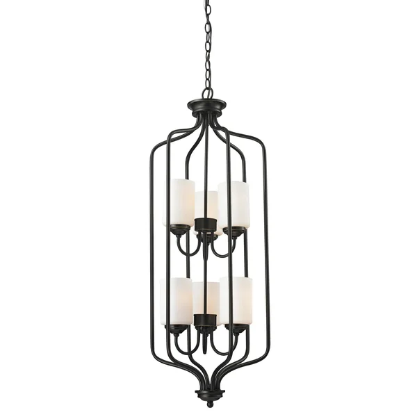 Avery Home Lighting Cardinal 6-Light Olde Bronze Pendant - 6 -Light Pendant