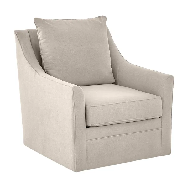 Avenue 405 Renee Linen Swivel Chair